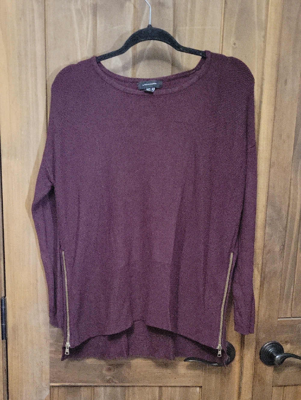 Atmosphere Plum Crewneck Sweater